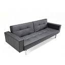 SPLITBACK CHROME sofa z podłokietnikami