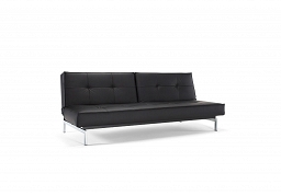 SPLITBACK CHROME sofa czarna
