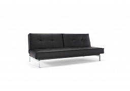 SPLITBACK CHROME sofa czarna
